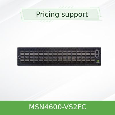 Bộ chuyển mạch mạng Ethernet mở Mellanox MSN4600-VS2FC dựa trên Spectrum-3 200gbe 2u