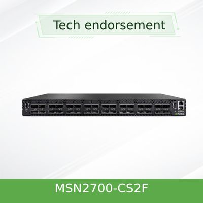 ODM SN2700 Công tắc mạng Mellanox MSN2700-CS2F 100GbE 1U 32 Cổng QSFP28