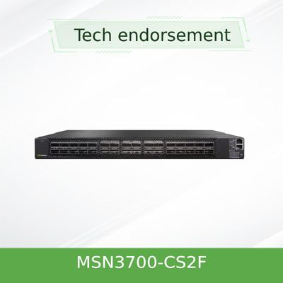 Mellanox Network Switch MSN3700-CS2F 100GbE 1U 2 nguồn điện (AC)