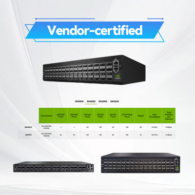 Công tắc mạng Mellanox Ethernet mở Spectrum-3 400GbE 1U MSN4700-WS2FC