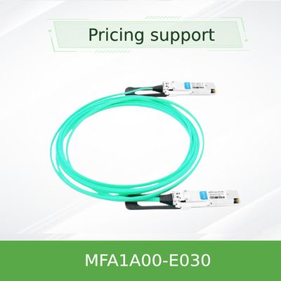 Cáp AOC QSFP Mellanox MFA1A00-E030 IB EDR dựa trên VCSEL, lên đến 100Gb/s