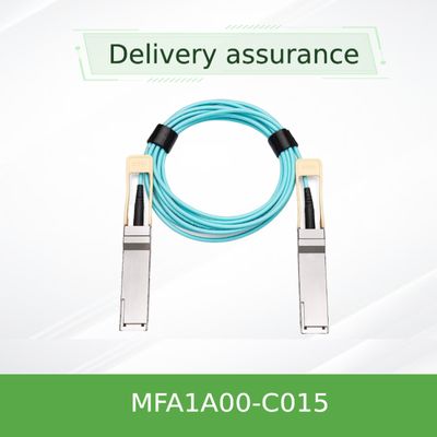 Cáp Ethernet 100GbE QSFP LSZH Mellanox AOC MFA1A00-C015 15m