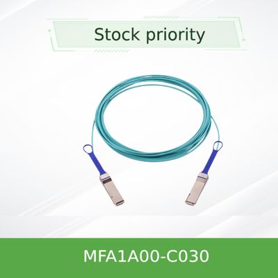 Cáp quang chủ động AOC Mellanox 100GbE MFA1A00-C030 QSFP LSZH 30m