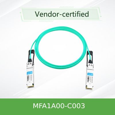 Cáp quang chủ động QSFP LSZH Mellanox AOC MFA1A00-C003 100GbE 3m