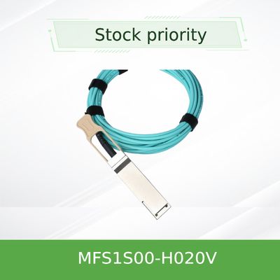 Bảng điều khiển Cáp Mellanox AOC MFS1S00-H020V IB HDR Lên đến 200Gb/S Cáp mạng QSFP56 20m