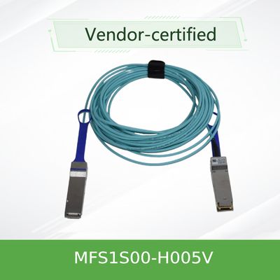 MFS1S00-H005V Cáp quang chủ động Mellanox IB 5 mét Cáp AOC mellanox