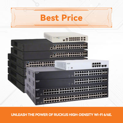 Bộ chuyển mạch có quản lý Ruckus ICX 8200-48PF cho truyền dữ liệu đáng tin cậy
