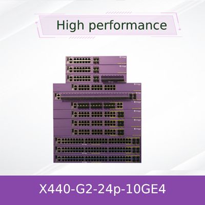 Thiết bị chuyển mạch Extreme Network X440 Series Switch X440-G2-24p-10ge4 Extreme Xos