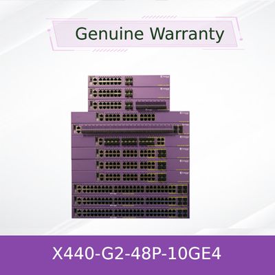 AVB Ethernet Extreme Summit X440 G2 48p 10GE4 Với Hệ điều hành ExtremeXOS 4 Thông qua Giấy phép