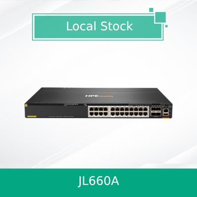 Hpe Aruba Networking Cx 6300m 24 Hpe Smart Rate Poe và 4 SFP56 Switch (JL660A)