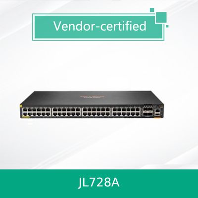 Thiết bị chuyển mạch Hpe Aruba Networking Cx 6200f 48g Class4 Poe 4SFP+ 740W (JL728A)