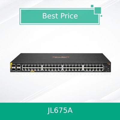 Thiết bị chuyển mạch Hpe Aruba Networking Cx 6100 48g Class4 Poe 4SFP+ 370W (JL675A) Mới và chính hãng