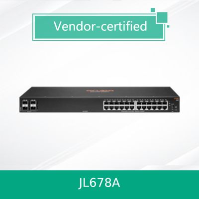 Hpe Aruba Networking Cx 6100 24G 4SFP+ Switch (JL678A) Mới và nguyên bản