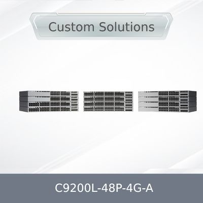 Cisco Mới Chính Hãng C9200L-48p-4G-a 9200L 48 Cổng 10/100/1000 Poe+ 4X1g Uplink Switch Network Advantage C9200L-48p-4G-a