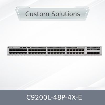 Mới Nguyên Bản Trong Kho C9200L-48p-4X-E Cisco Cata Lyst 9200L 48 Cổng Poe+ 740W 4X10g Uplink, Bộ Chuyển Mạch Mạng