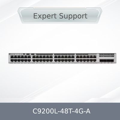 Thương hiệu gốc Cisco C9200L-48t-4G-a C9200L Series 48 Port Network Switch