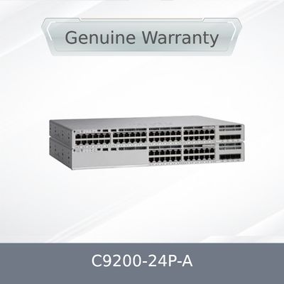 Chuyển đổi mới gốc C9200-24p-a 24-Port Poe + với Network Advantage