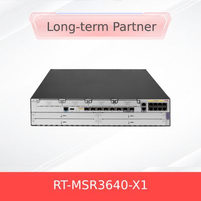 Hiệu suất chuyển tiếp thùng carton sản phẩm Router dòng H3c Rt-Msr3640-X1 10g SFP+