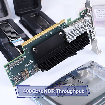 Card mạng InfiniBand Ethernet kép 100Gb/s hai cổng NVIDIA Mellanox ConnectX-6 MCX653106A-ECAT