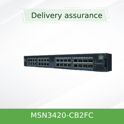 NVIDIA Spectrum SN3420 MSN3420-CB2FC – 48-Port 25GbE & 12-Port 100GbE Top-of-Rack Switch with Cumulus Linux