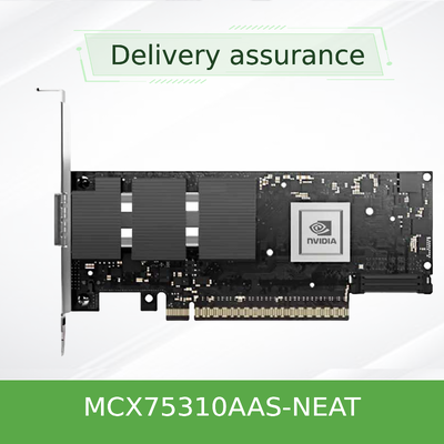 Bộ điều hợp InfiniBand NVIDIA MCX75310AAS-NEAT ConnectX-7 400Gb/s | PCIe 5.0 x16 OSFP