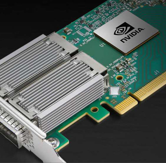 Thẻ điều hợp mạng EDR/100GbE VPI Mellanox 100gbe Nic MCX556A-EDAT ConnectX-5 QSFP28