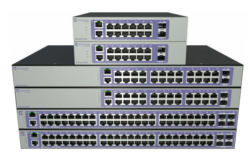 Mạng chuyển mạch cực đại 1000 Base-X SFP 16566 210 12T GE2 28 Gbps 20,8 Mps
