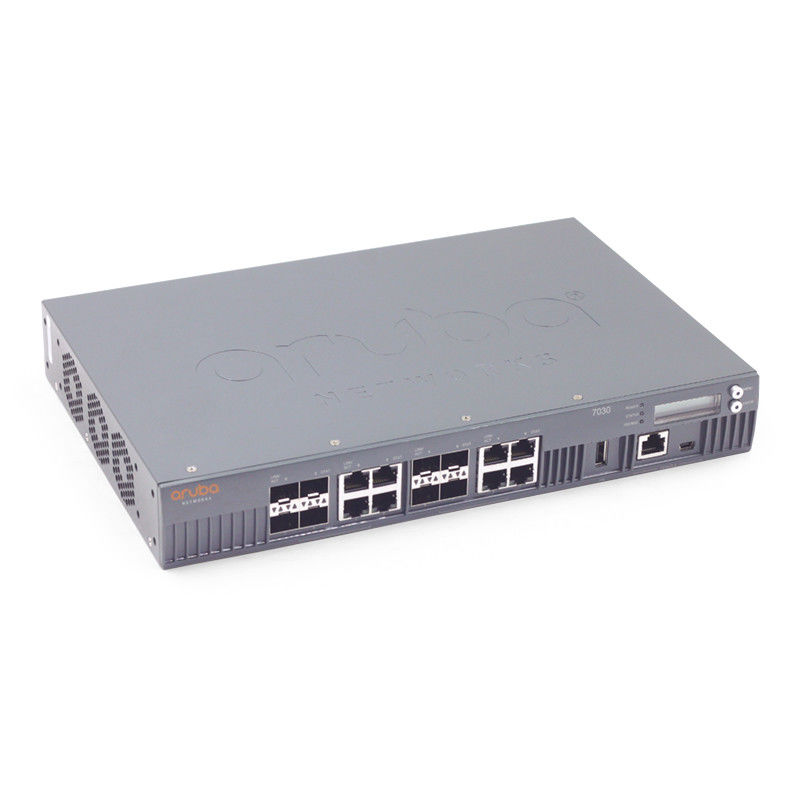 7000 Sê-ri WLAN 7030 Bộ điều khiển Aruba 64 AP 7030-RWJW686A 8 Cổng kết hợp