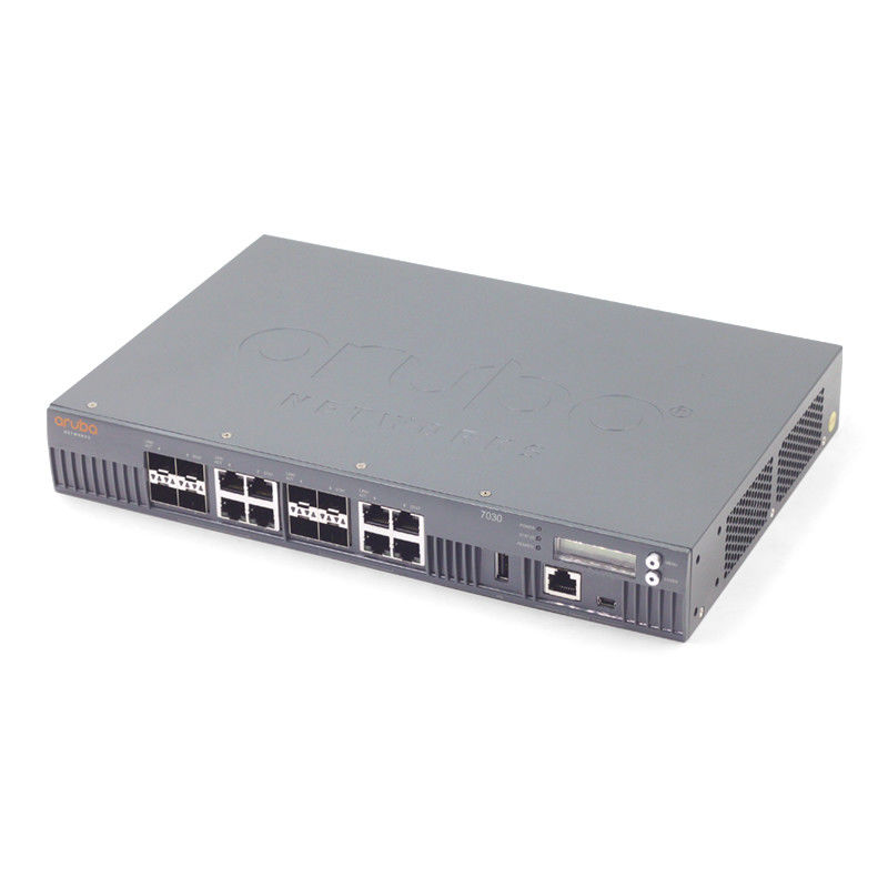 7000 Sê-ri WLAN 7030 Bộ điều khiển Aruba 64 AP 7030-RWJW686A 8 Cổng kết hợp