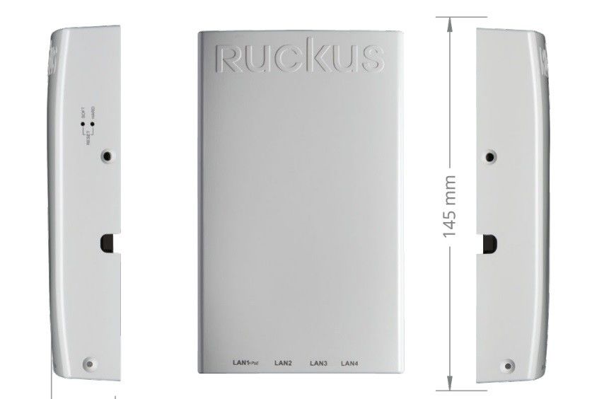 Điểm truy cập không dây 802.11ac BeamFlex AES Ruckus 901-H500-WW00 WPA-PSK WPA-TKIP WPA2