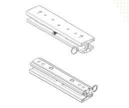 Bộ giá treo trần Aruba tùy chỉnh R3J18A Giá treo tường Aruba Ap AP-MNT-MP10-D