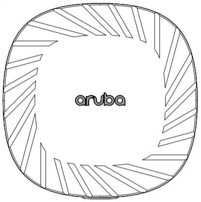 Dual Radio 510 Series Campus AP 515 Aruba Wifi 6 802.11ax Ăng-ten bên trong Hợp nhất AP