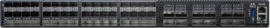Bộ chuyển mạch mạng Mellanox OEM 25GbE/100GbE Bộ chuyển mạch Ethernet mã nguồn mở Mellanox MSN3420-CB2F