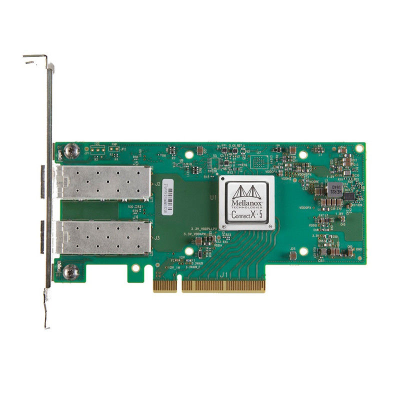 Thẻ Ethernet Mellanox 10gb có dây tùy chỉnh Thẻ SFP Pcie MCX512A-ACAT ConnectX-5 EN