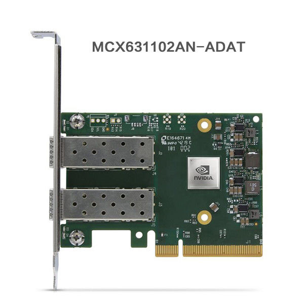 Card mạng Nic Mellanox 25GB MCX631102AN-ADAT Cổng kép SFP28 PCIE 4.0 X8