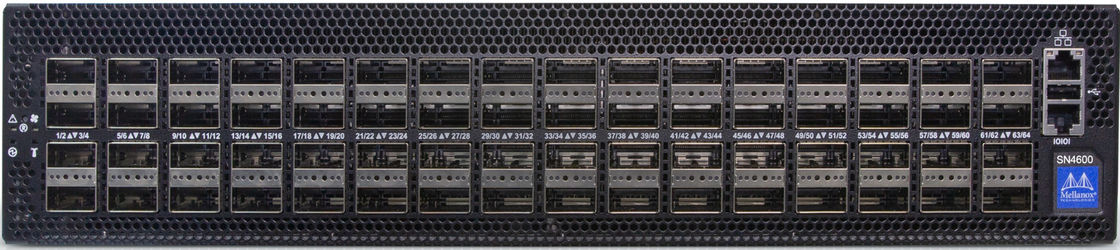 Công tắc mạng Mellanox dựa trên Spectrum-3 Sn4600c Công tắc mạng mở MSN4600 - CS2F với Onyx