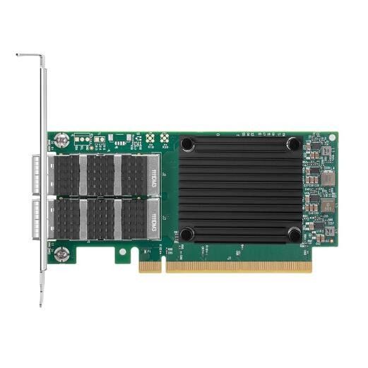 QSFP56 Bộ điều hợp Ethernet Mellanox NIC ConnectX-6 Dx EN 100GbE Thẻ mạng MCX623106AN-CDAT