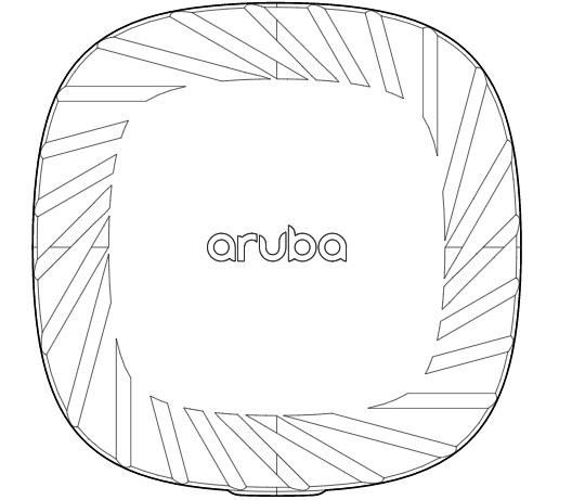 Ăng-ten bên trong Cơ sở hợp nhất Aruba Điểm truy cập không dây iAP 505 (RW) 2x2:2 802.11ax