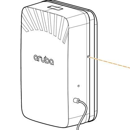 2x2 Điểm truy cập AP Aruba Hospitality hợp nhất Sê-ri 500H AP 505H (RW) Với 1+4 Ethernet PSE USB