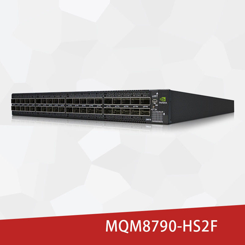 40 cổng QSFP28 Công tắc mạng Mellanox không chặn HDR InfiniBand MQM8790-HS2F 200Gb/S