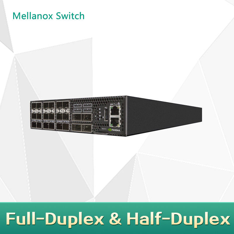 18 cổng SFP28 Công tắc mạng mã nguồn mở Mellanox dựa trên Linux MSN2010-CB2F 25GbE/100GbE