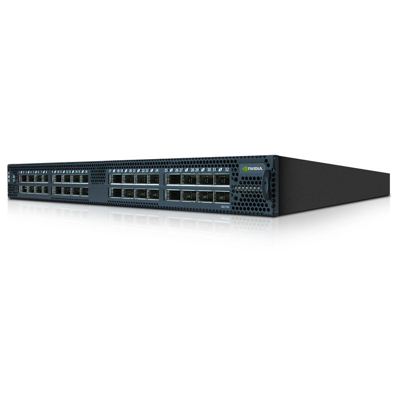 MSN3700-CS2F Spectrum-2 Dựa trên 100GbE 1U Công tắc mạng mellanox mở với Onyx 32 Cổng QSFP28