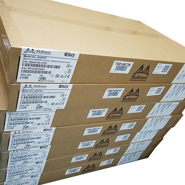 MQM9790-NS2F Công tắc mạng InfiniBand Mellanox 64 Cổng 400Gb/S 32 Cổng OSFP Không được quản lý