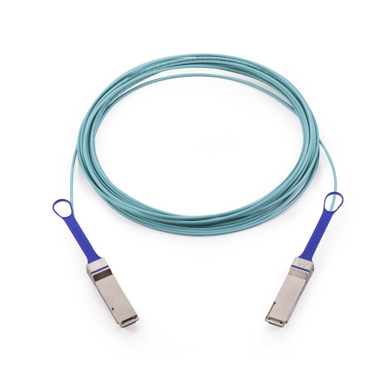 MFA1A00-E005 Cáp quang chủ động InfiniBand EDR Lên đến 100Gb/giây Cáp QSFP LSZH 5m Mellanox AOC