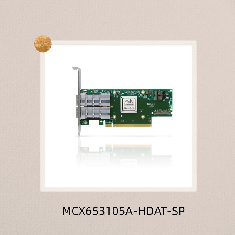 Mellanox MCX653105A-HDAT-SP Khởi động an toàn Root of Trust Tăng tốc tiền điện tử cho máy chủ