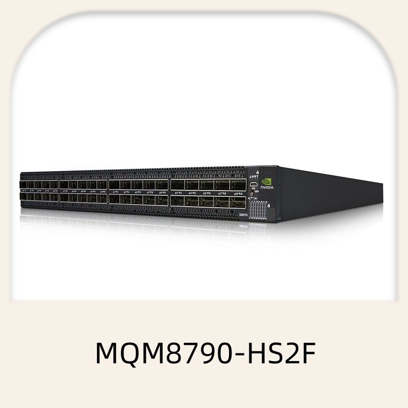 MQM8790-HS2F Công tắc mạng Mellanox 40 cổng Không chặn HDR được quản lý 200Gb / S