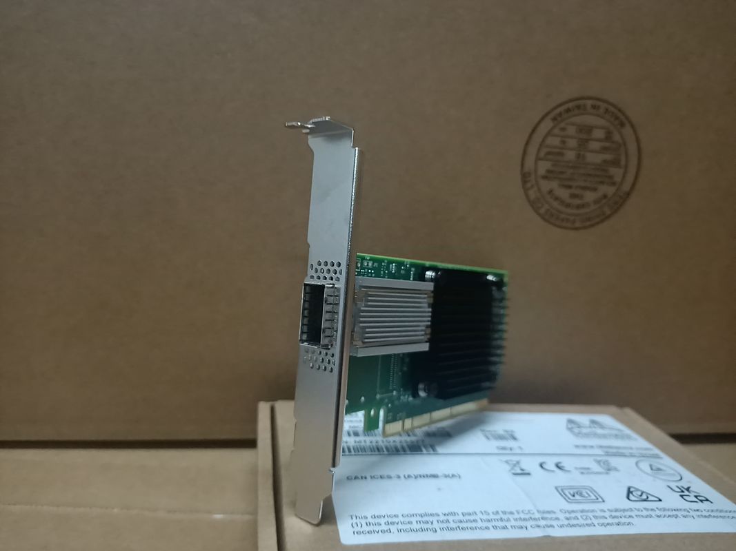 MCX653106A-ECAT Mellanox 100gb Nic ConnectX- 6 VPI Hdr100 Edr Ib Cổng kép