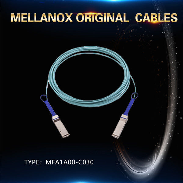 Cáp mạng Aoc MFS1S00-H030V IB HDR Lên đến 200Gb/S QSFP56 30m 200GBase-AOC QSFP56 đến QSFP56
