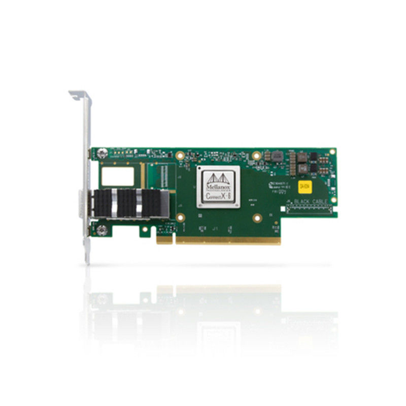 ConnectX 6 Đăng ký cổng kép Mellanox Card hỗ trợ 100Gb / S MCX653105A-ECAT