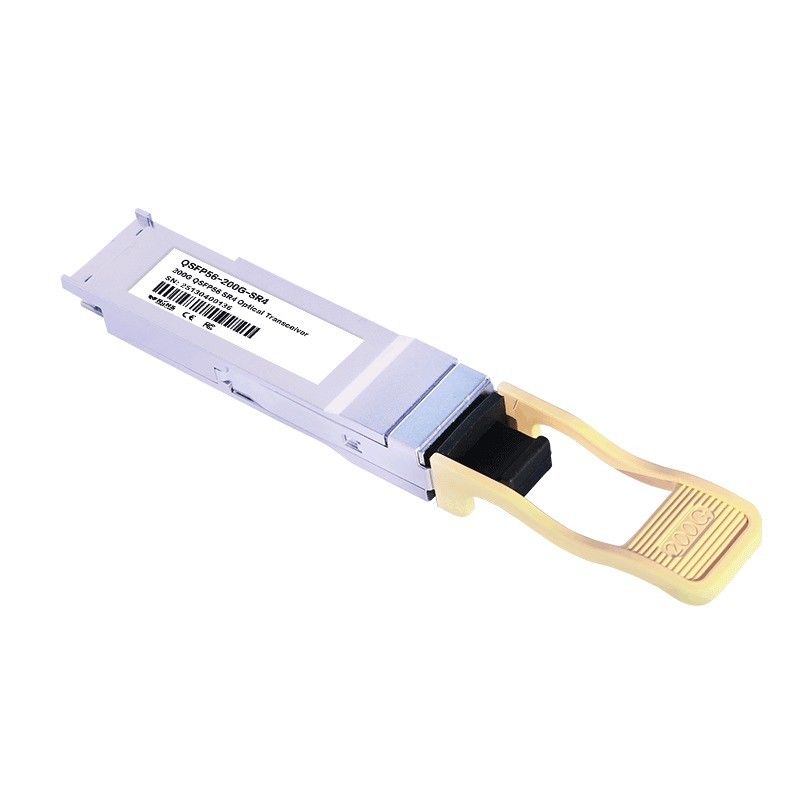 200G-SR4 Multi-Mode Optical Transceiver 200G Hot Pluggable Design 1 Max 4W Power Min Receivable tương thích với OM3/OM4